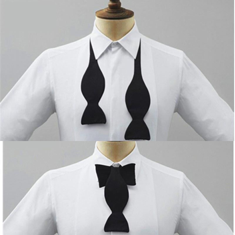 Bow Tie Pre Tied - 남성용 정장용 미리 묶인 조절 가능한