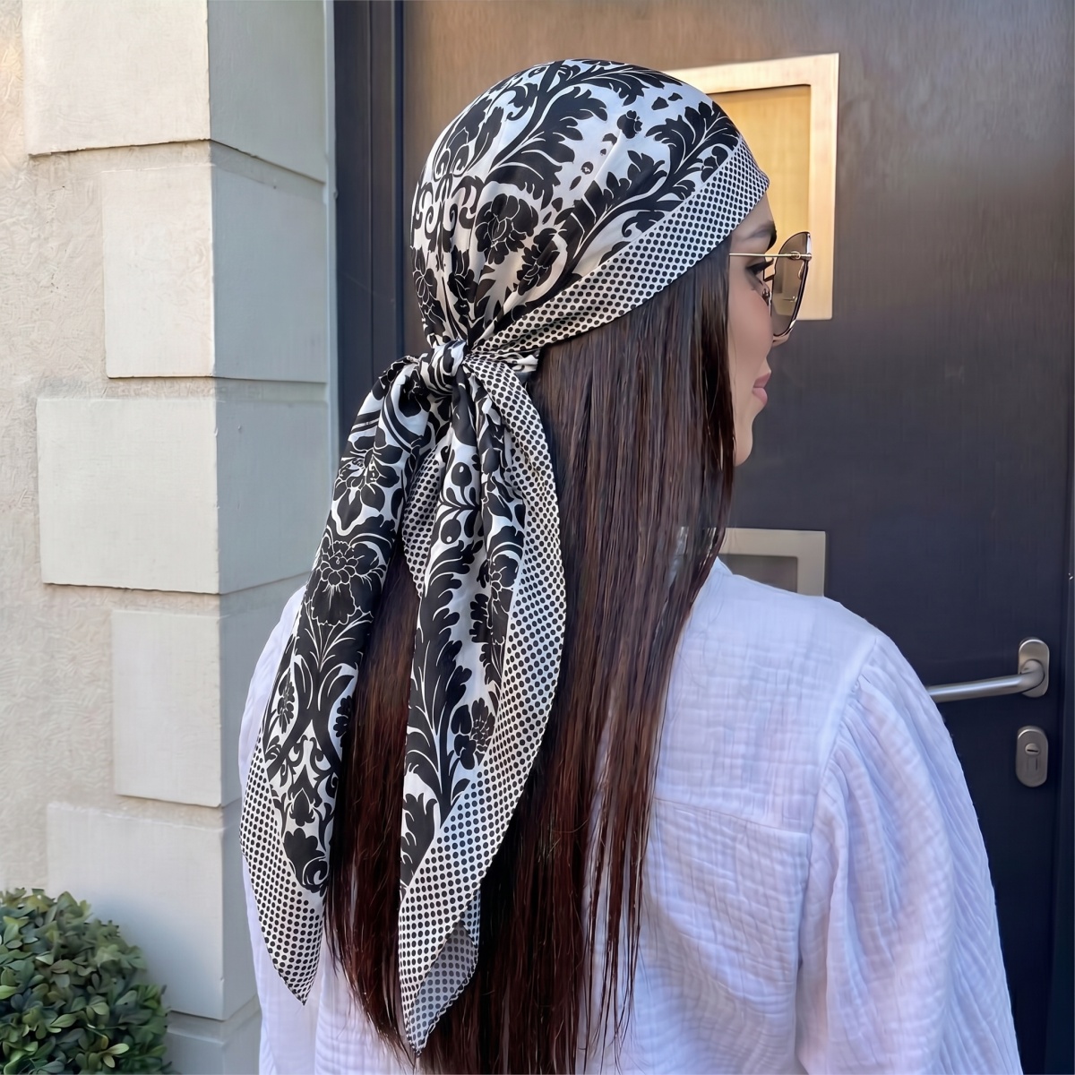 Pashmina Wrap Large - 새로운 여성용 실크 스퀘어 스카프, 여성용