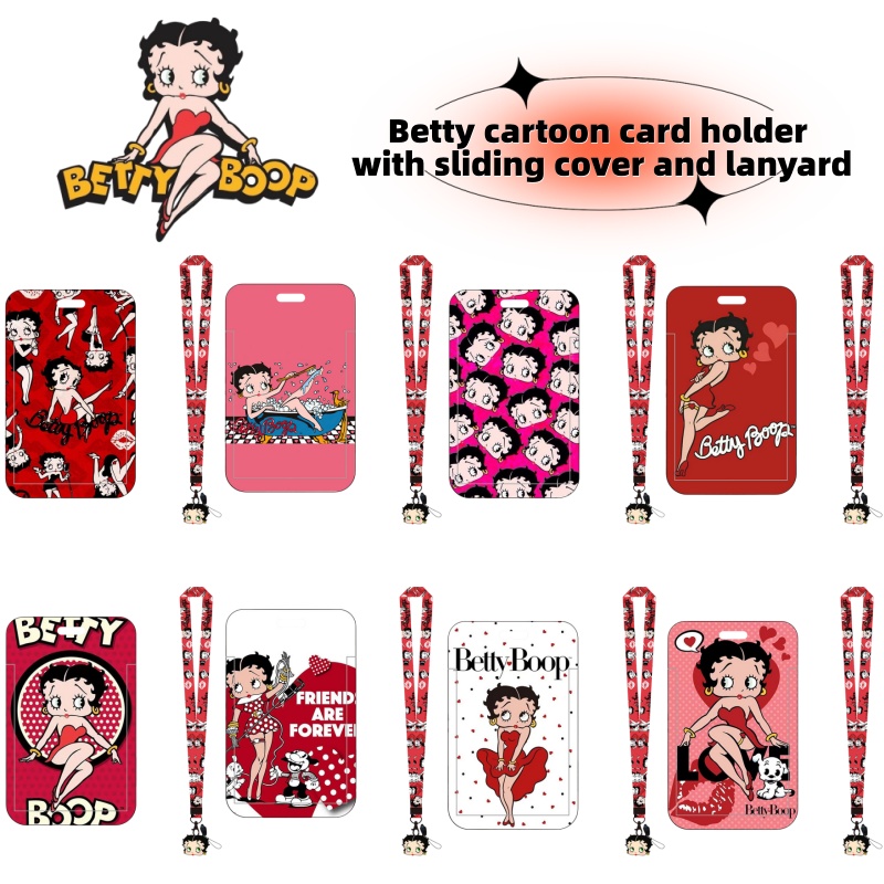 Lanyard Badge Holder - 베티 부프 시리즈 애니메이션 버스 카드