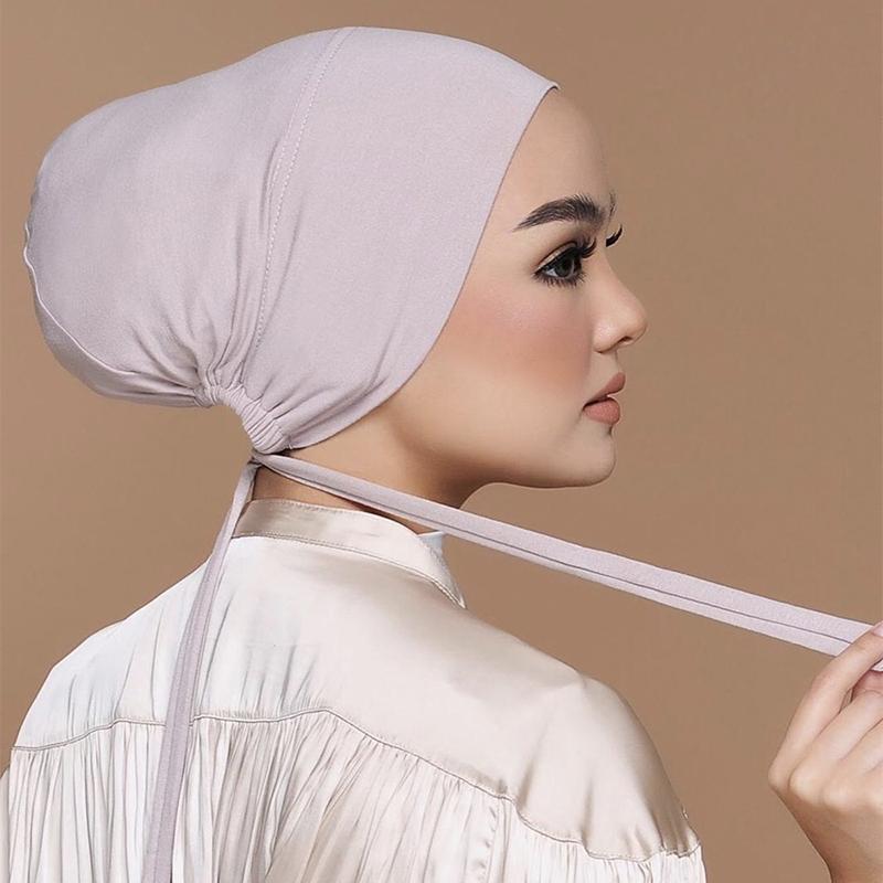 Head Wrap Turban - 새로운 소프트 모달 무슬림 터번 모자
