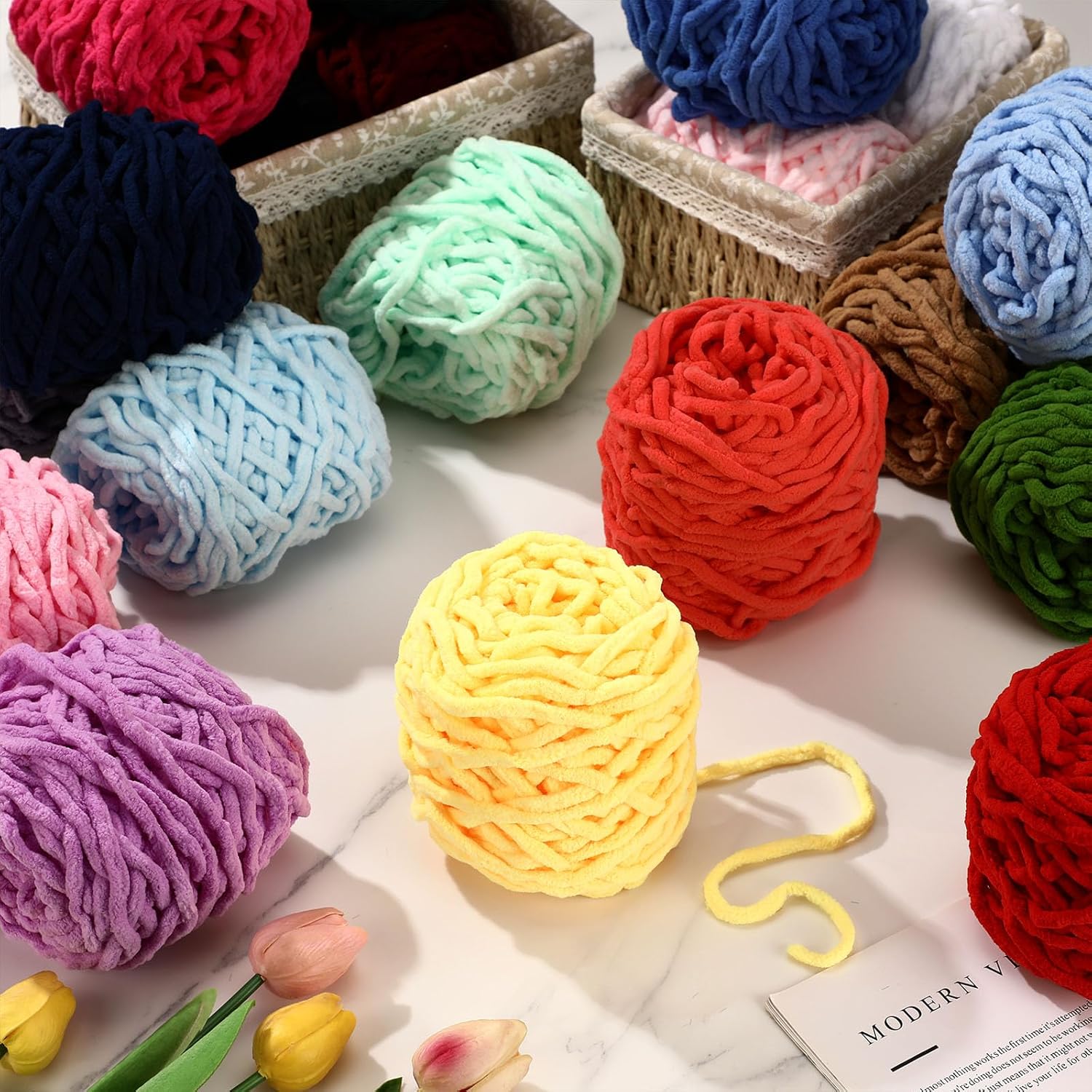 3개입 300g 셔닐 니팅얀 부드러운 아이스 스트립 라 - Woven Scarf Blanket 리뷰 및 가격