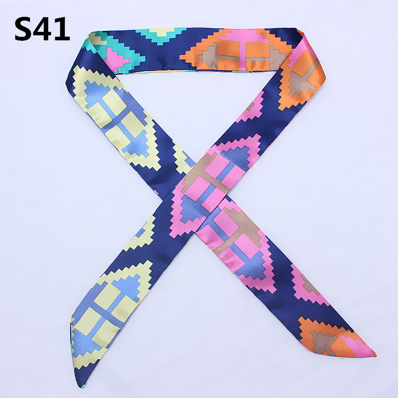 47 색상 브랜드 두건 작은 실크 가방 스카프 여성 머 - Scarf Silk Square 리뷰 및 가격