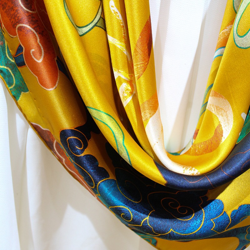 새로운 럭셔리 110x110cm 리얼 실크 숄 랩 10 - Pashmina Wrap Large 리뷰 및 가격