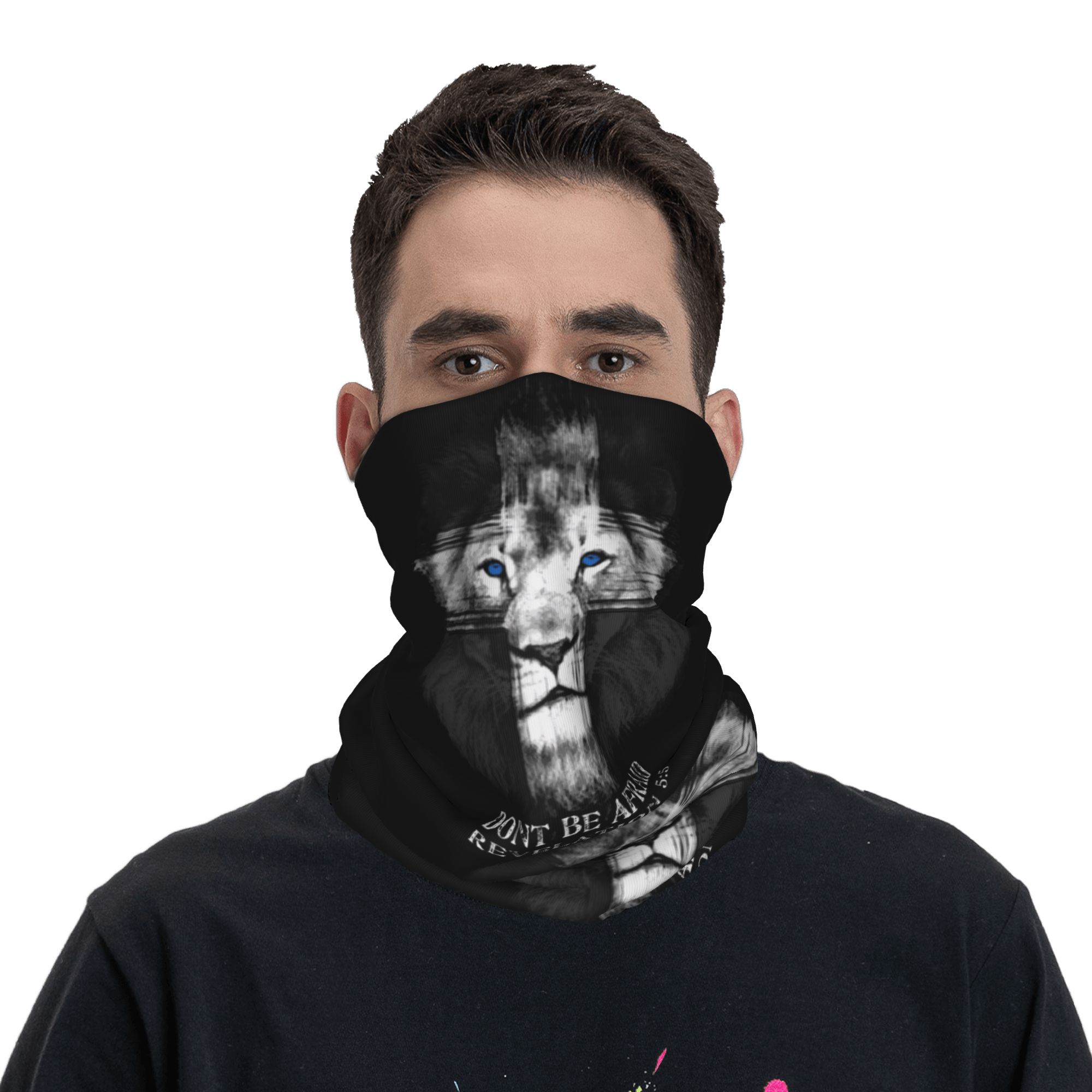 커스텀 쿨 라이온 오브 유다 예수 십자가 겨울 헤드밴드 - Neck Warmer Tube 리뷰 및 가격