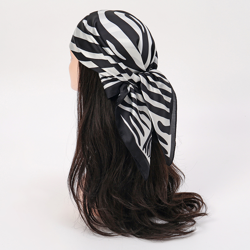 2025 비치 Hijab 스톨 여성용 실크 스카프 꽃  - Ascot Neck Scarf 리뷰 및 가격