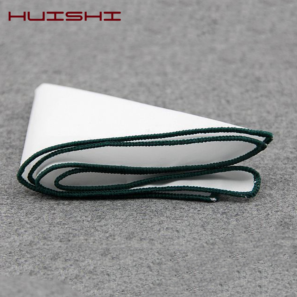 새로운 Hanky ​​남자의 흰색 포켓 스퀘어 코튼 솔 - Pocket Square Set 리뷰 및 가격