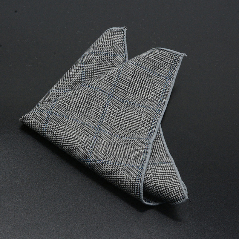 클래식 울 포켓 스퀘어 25CM 솔리드 컬러 블랙 손수 - Pocket Square Set 리뷰 및 가격