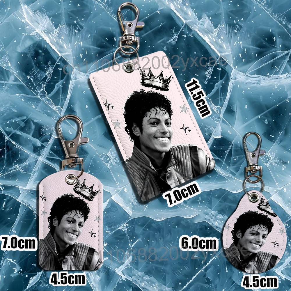 MJ 최고급 마이클 잭슨 가죽 키체인 배지 홀더(끈 포 - Lanyard Badge Holder 리뷰 및 가격