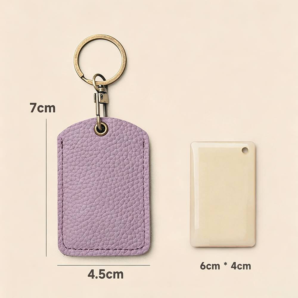가죽 열쇠고리 배지 홀더(끈 포함) - ID/액세스 카 - Lanyard Badge Holder 리뷰 및 가격