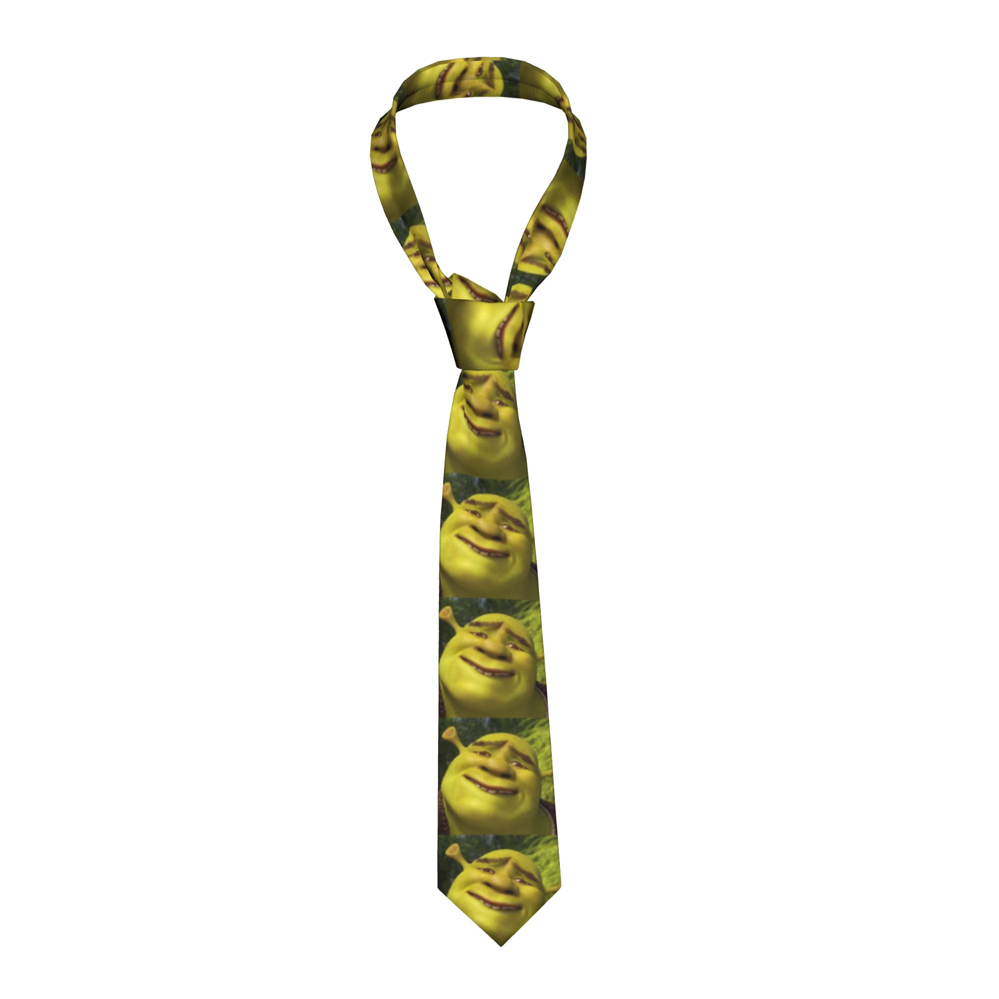슈렉 멘즈 애니메이션 넥타이 남성용 폴리에스터 8cm  - Skinny Tie Men 리뷰 및 가격