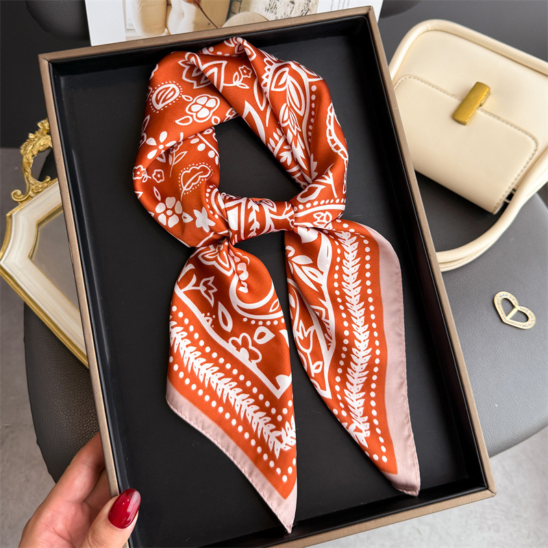 1Pc 캐슈 프린트 패션 실크 스카프 스퀘어 스카프 하 - Scarf Silk Square 리뷰 및 가격