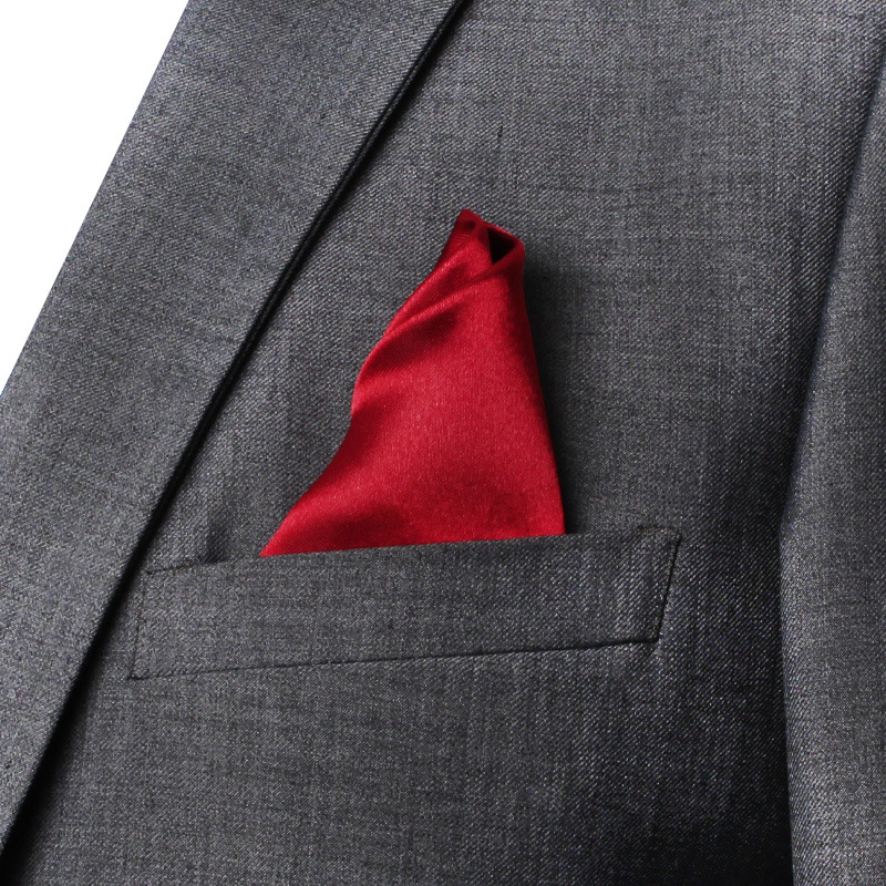 남성용 새틴 손수건 캔디 컬러 남성 정장 포켓 스퀘어  - Pocket Square Set 리뷰 및 가격