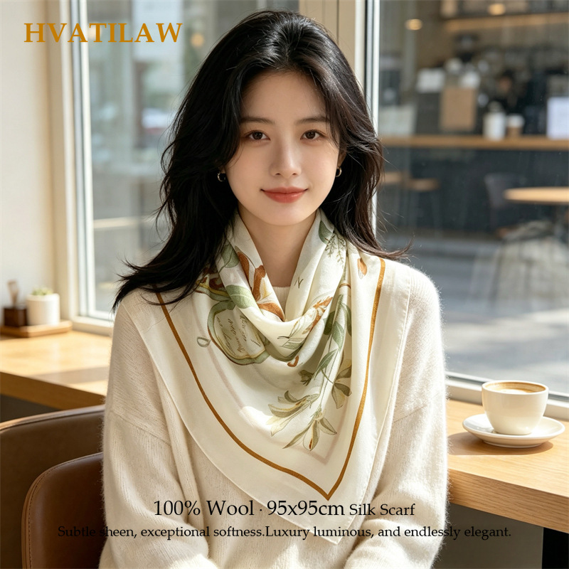100% 울 스카프 여성 럭셔리 겨울 따뜻한 롱 랩 숄 - Pashmina Wrap Large 리뷰 및 가격