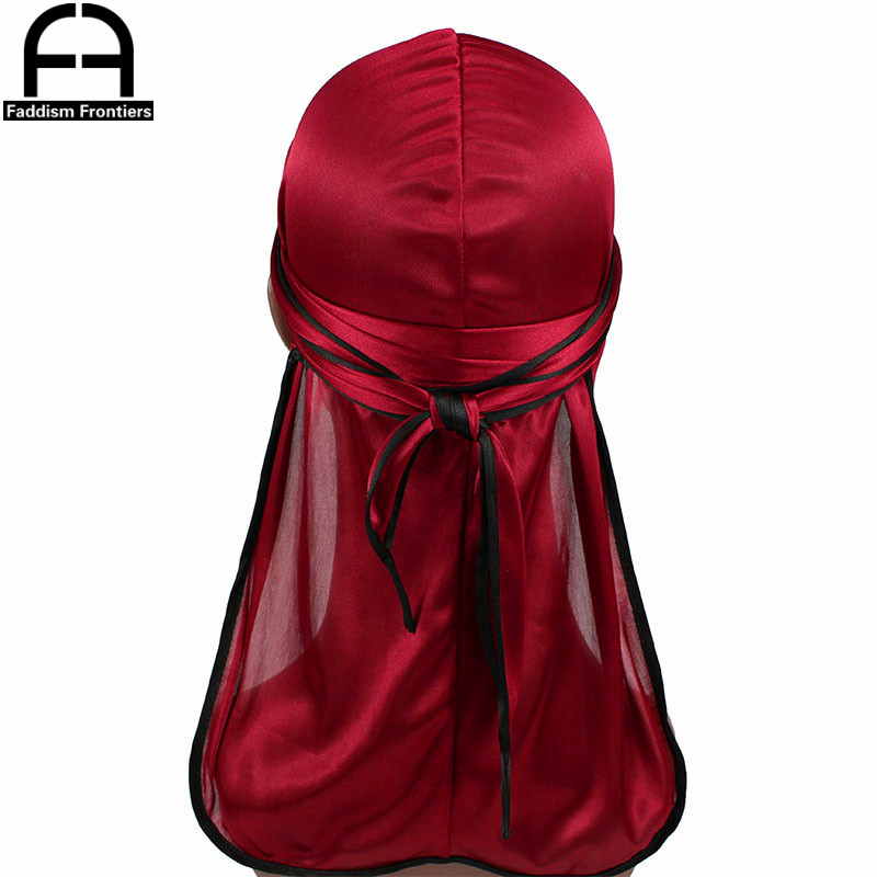 남성용 새틴 듀라그 바이커 헤드웨어, 해골 모자, 반다 - Bandana Doo Rag 리뷰 및 가격