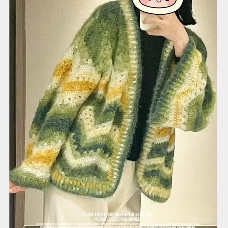 그라데이션 울 모헤어 원사 염색 혼방 롱 벨벳 부드러운 - Woven Scarf Blanket 리뷰 및 가격