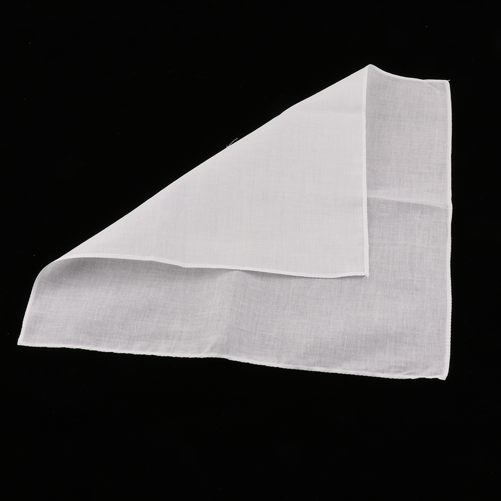 남녀공용 일반 체크 포켓 스퀘어 화이트 코튼 손수건,  - Handkerchief Cotton Men 리뷰 및 가격