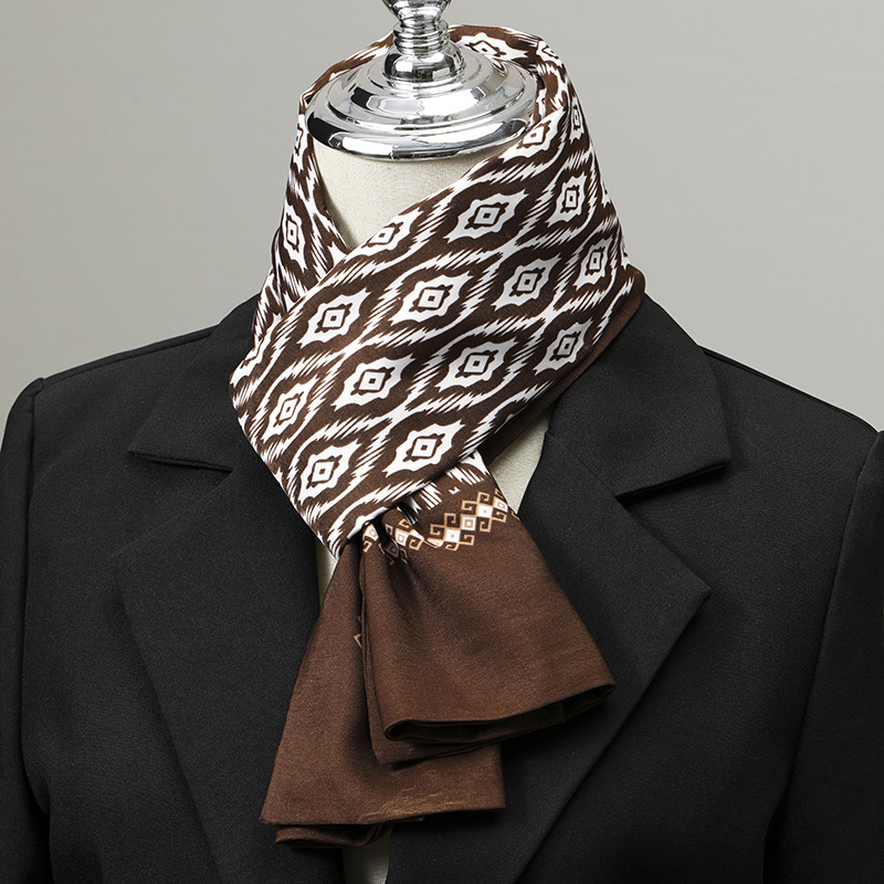 남성용 스카프 실크 느낌 넥 스카프 작은 정사각형 정장 - Ascot Neck Scarf 리뷰 및 가격