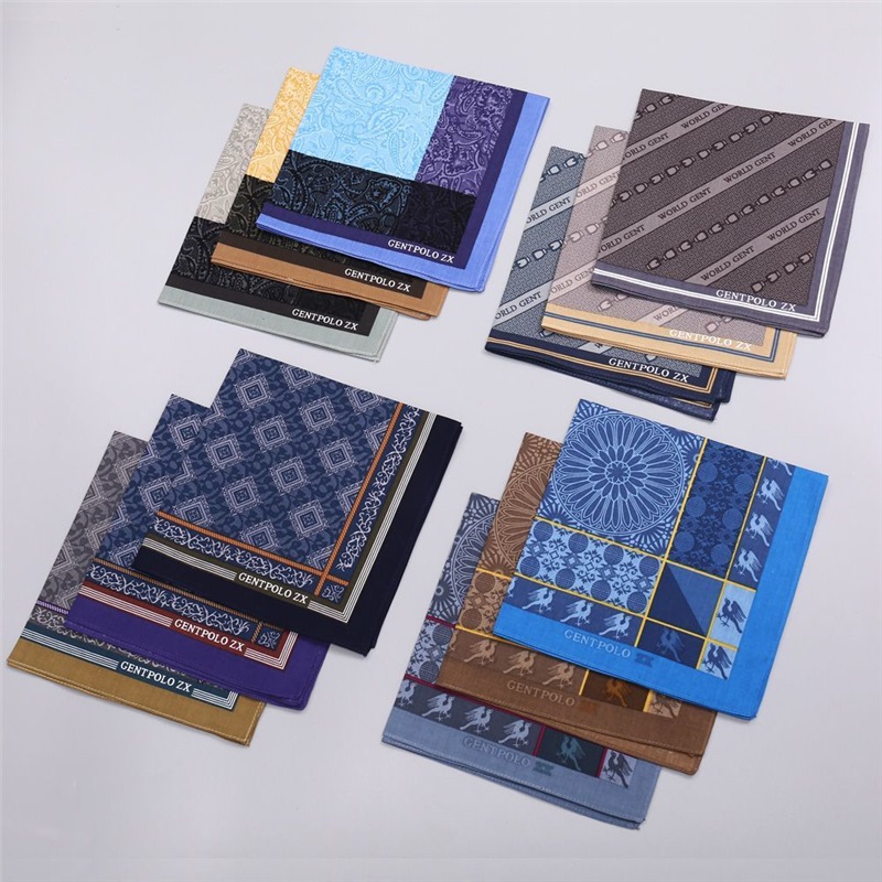 3Pcs 남자의 순수 코 튼 인쇄 격자 무늬 손수건 여 - Handkerchief Cotton Men 리뷰 및 가격