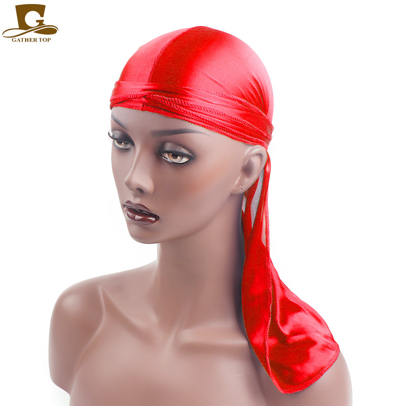 남성용 실키 듀라그 반다나 터번 모자 가발 두 남성 새 - Bandana Doo Rag 리뷰 및 가격