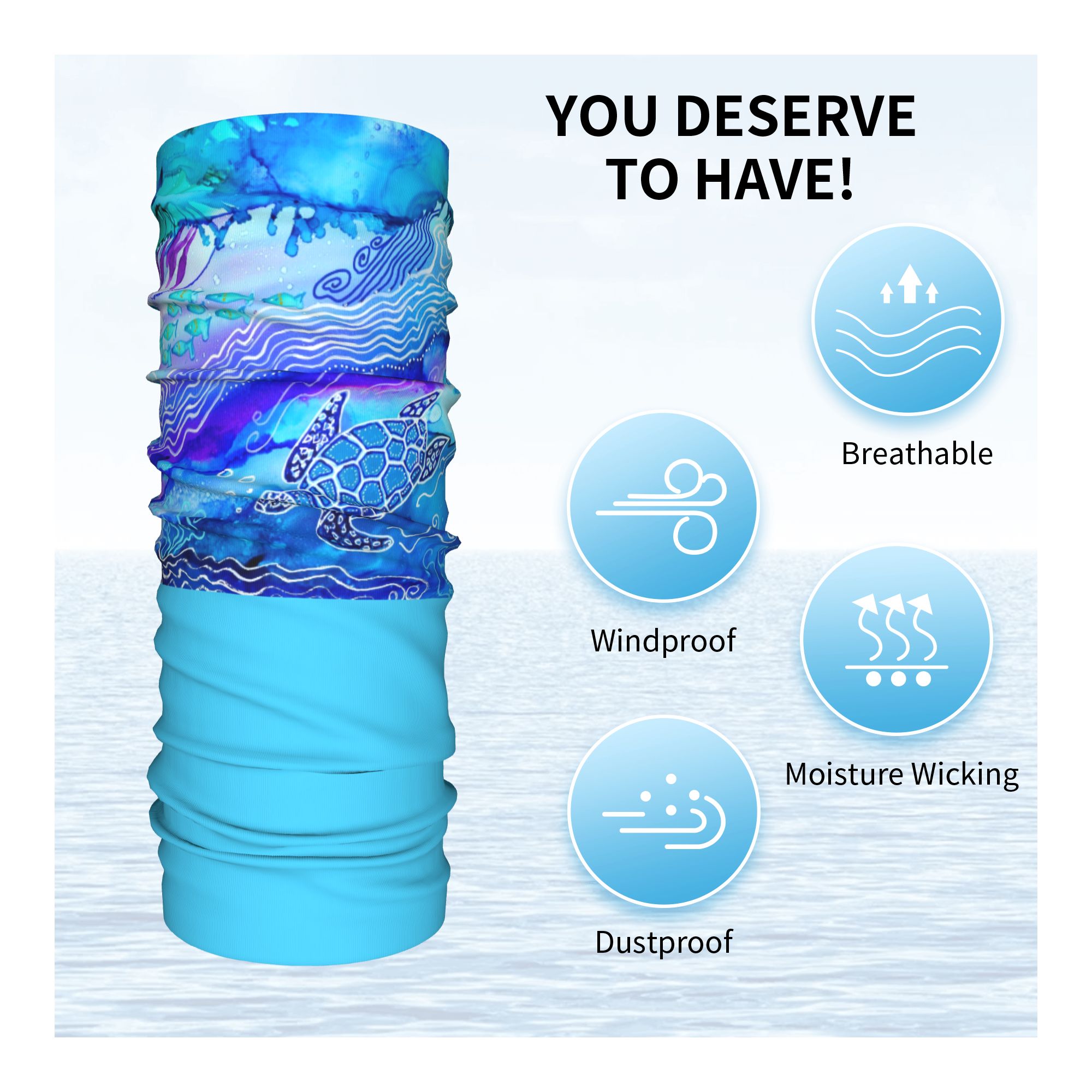 맞춤형 바다거북 다이빙 겨울 헤드밴드 넥워머 남녀 하이 - Neck Warmer Tube 리뷰 및 가격
