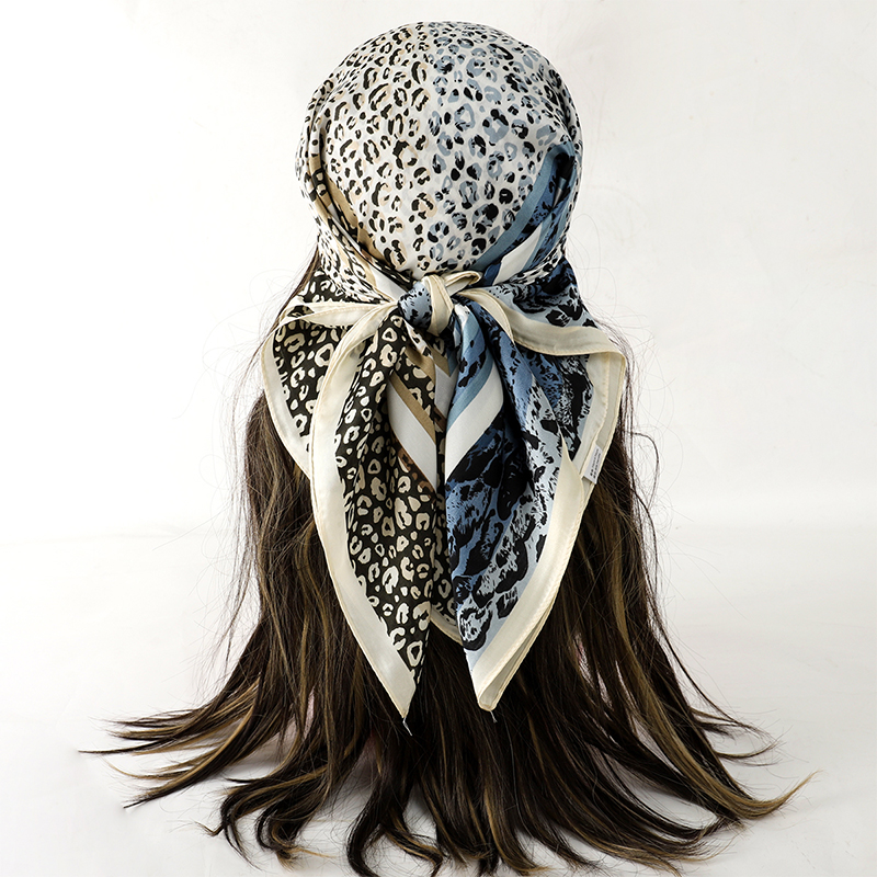 여성을위한 럭셔리 실크 목도리 뚱뚱한 고양이 스퀘어 스 - Scarf Silk Square 리뷰 및 가격