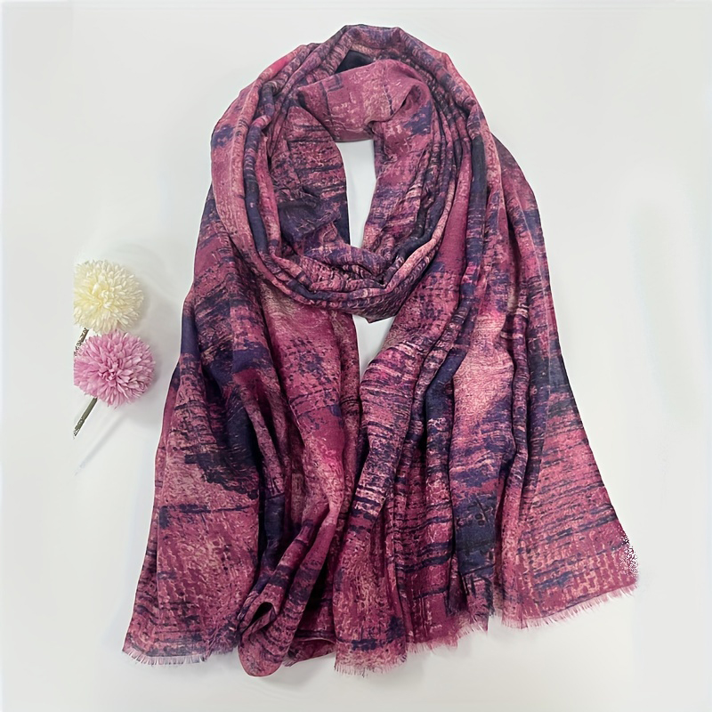 럭셔리 브랜드 스카프 레트로 코튼 숄 레이디 랩, 라지 - Pashmina Wrap Large 리뷰 및 가격