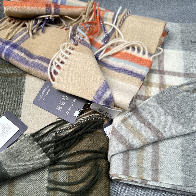 고품질 100% 울 스카프 겨울 가을 여성 남성 순수  - Muffler Men Wool 리뷰 및 가격