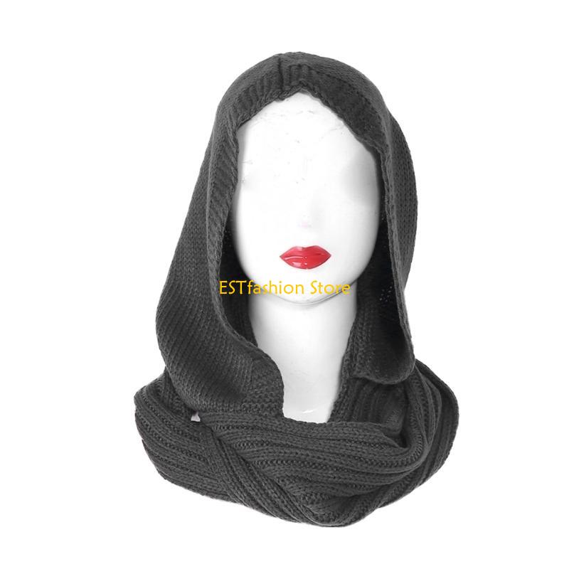 Y5GC 여성 겨울 니트 후드 인피니티 스카프 방풍 목 - Infinity Scarf Knit 리뷰 및 가격