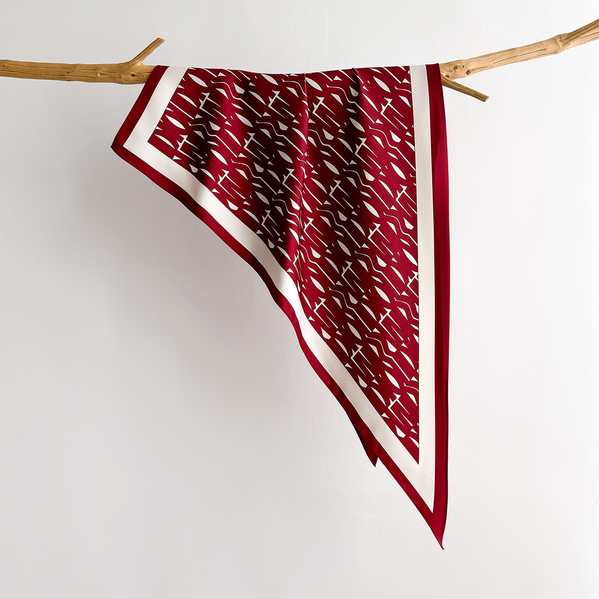 봄 프린트 스퀘어 스카프 여성용 부드러운 스테인 모조  - Scarf Silk Square 리뷰 및 가격