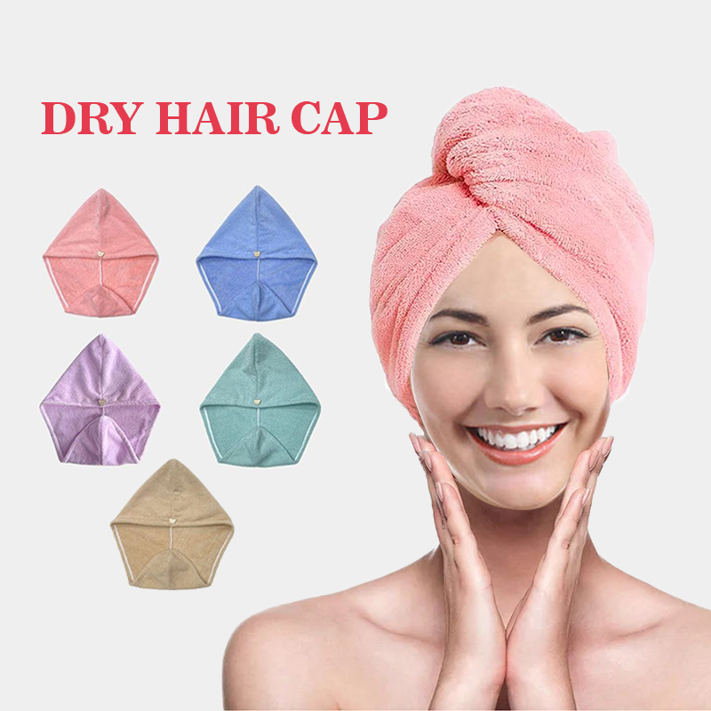 여성용 마이크로 화이버 헤어 타올 랩, 샤워 스파 헤드 - Head Wrap Turban 리뷰 및 가격