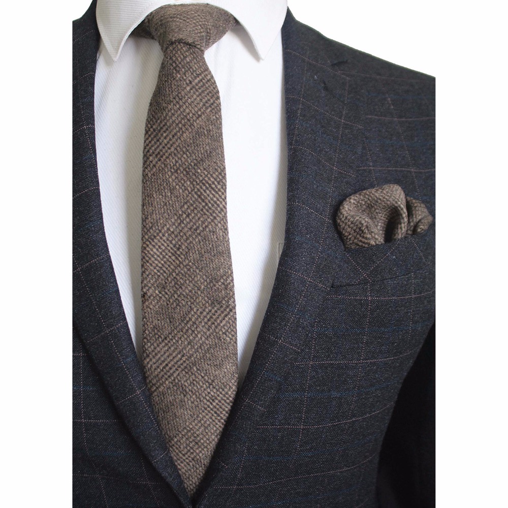 Ricnais 8cm 양모 넥타이 남성용 솔리드 격자  - Handkerchief Cotton Men 리뷰 및 가격