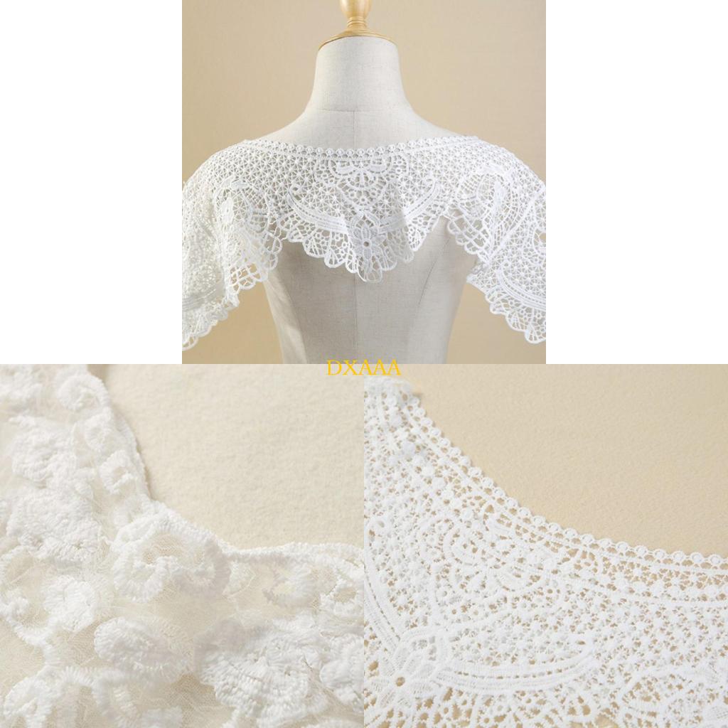 DXAA 여성 자수 꽃 레이스 목도리 랩 어깨 걸이 쉬 - Stole Wedding Shawl 리뷰 및 가격