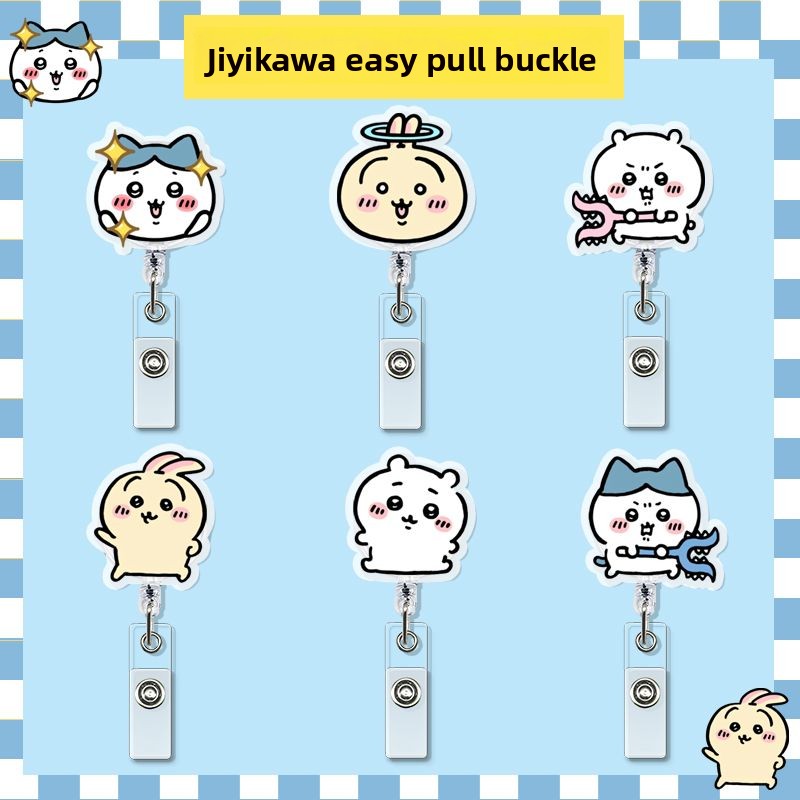 jiyi 개폐식 배지 릴 카와이 ID 카드 홀더 클립  - Lanyard Badge Holder 리뷰 및 가격