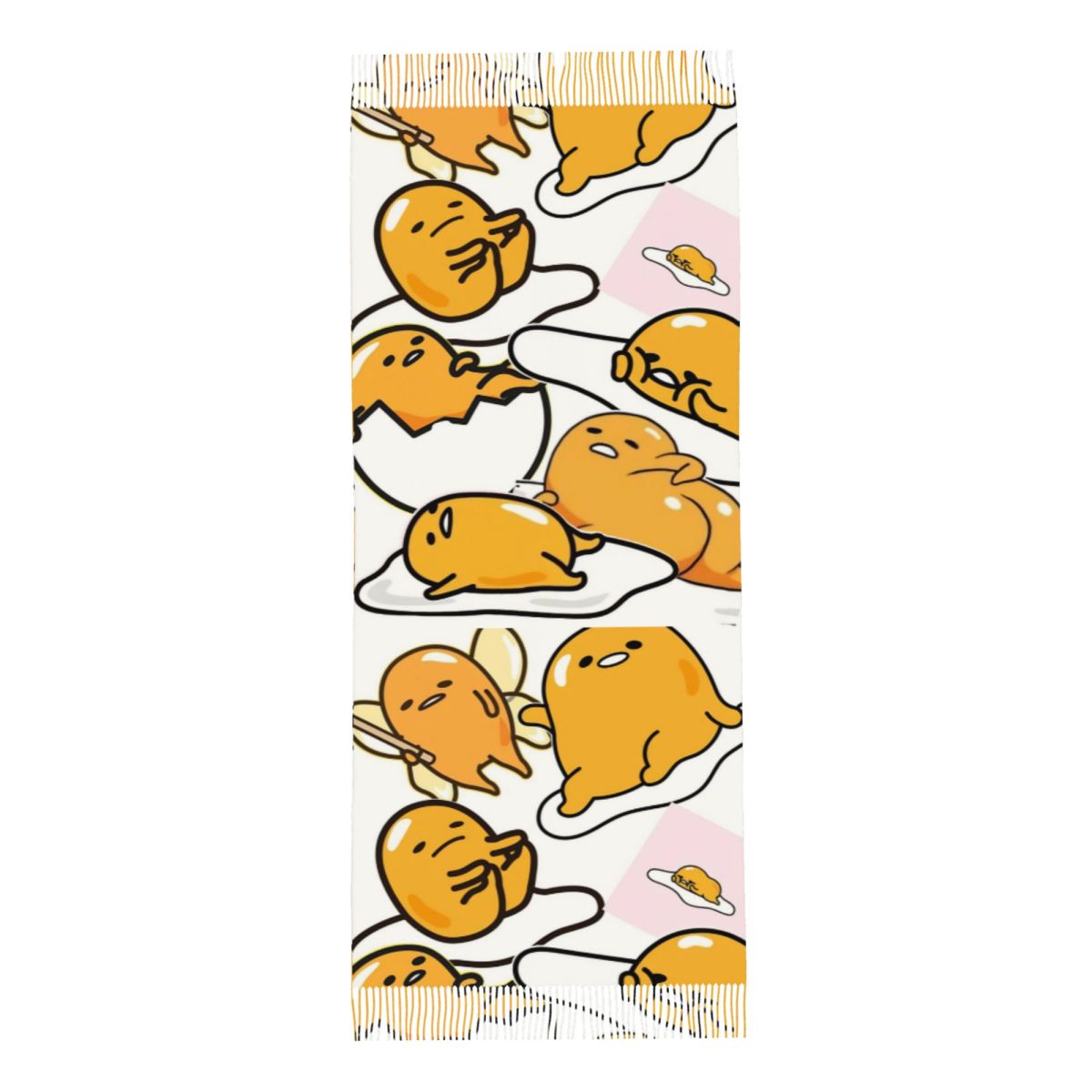 구데타마 귀여운 달걀 만화 스카프 여성용 따뜻한 겨울  - Pashmina Wrap Large 리뷰 및 가격