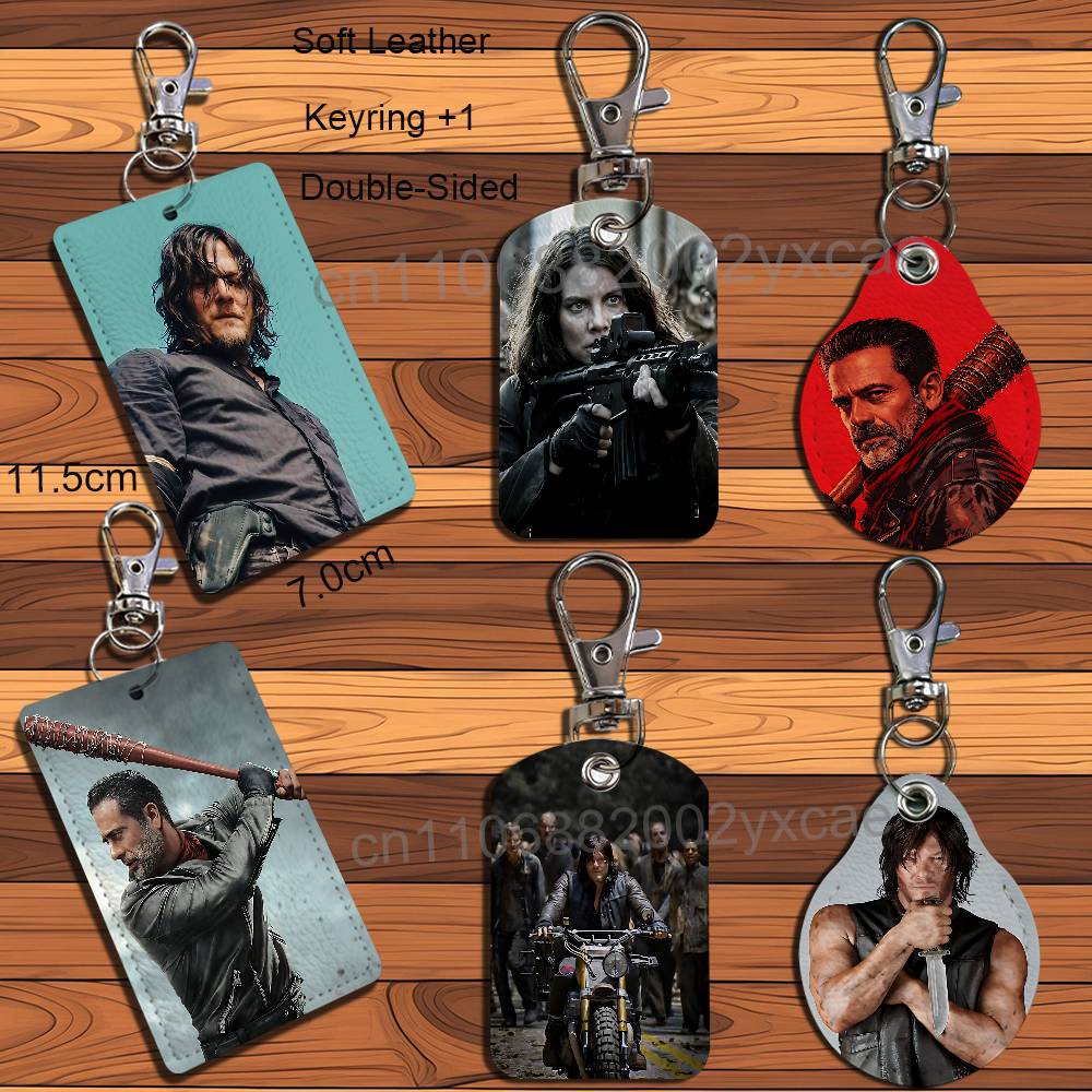 네건 매기 워킹 데드 가죽 키체인 배지 홀더 (랜야드  - Lanyard Badge Holder 리뷰 및 가격